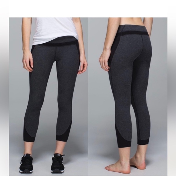 Lululemon Refine Crop size 6 - Picture 1 of 4